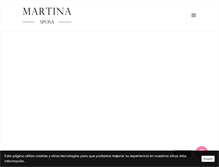 Tablet Screenshot of martinasposa.com